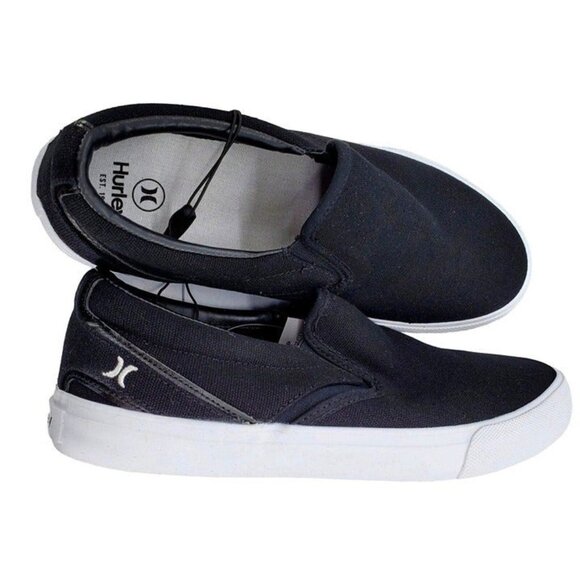 Hurley 8.5 Sneaker Men Arlo Slip On Loafer Canvas Casual Retro Classic Shoe main image 9